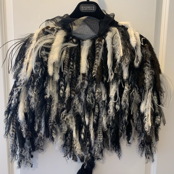 Fendi feather shawl - Picture 2 of 4